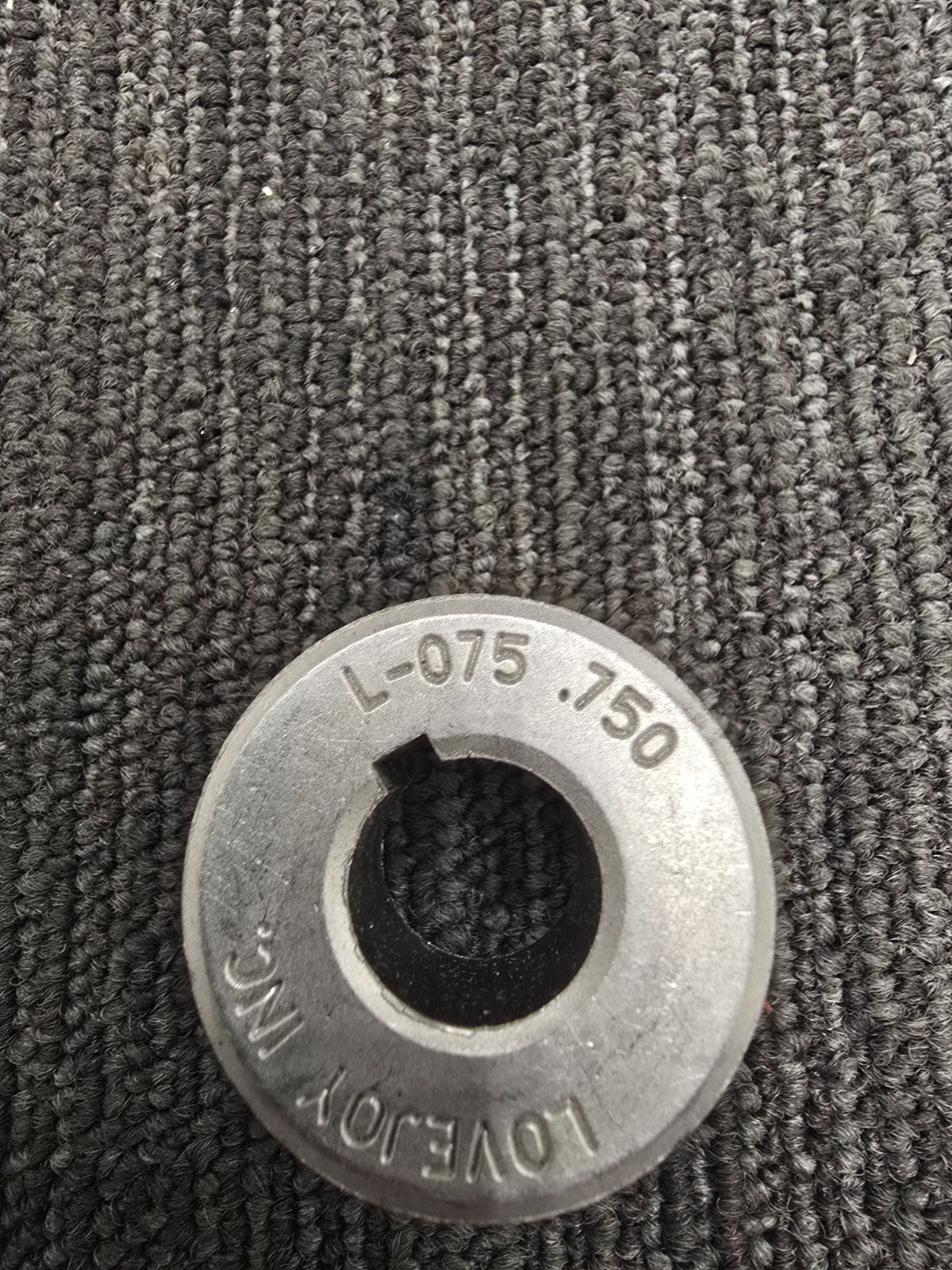 Lovejoy L-075 .750 Jaw Coupling Hub Bore Finished Keyway Heavy Duty 68514410690