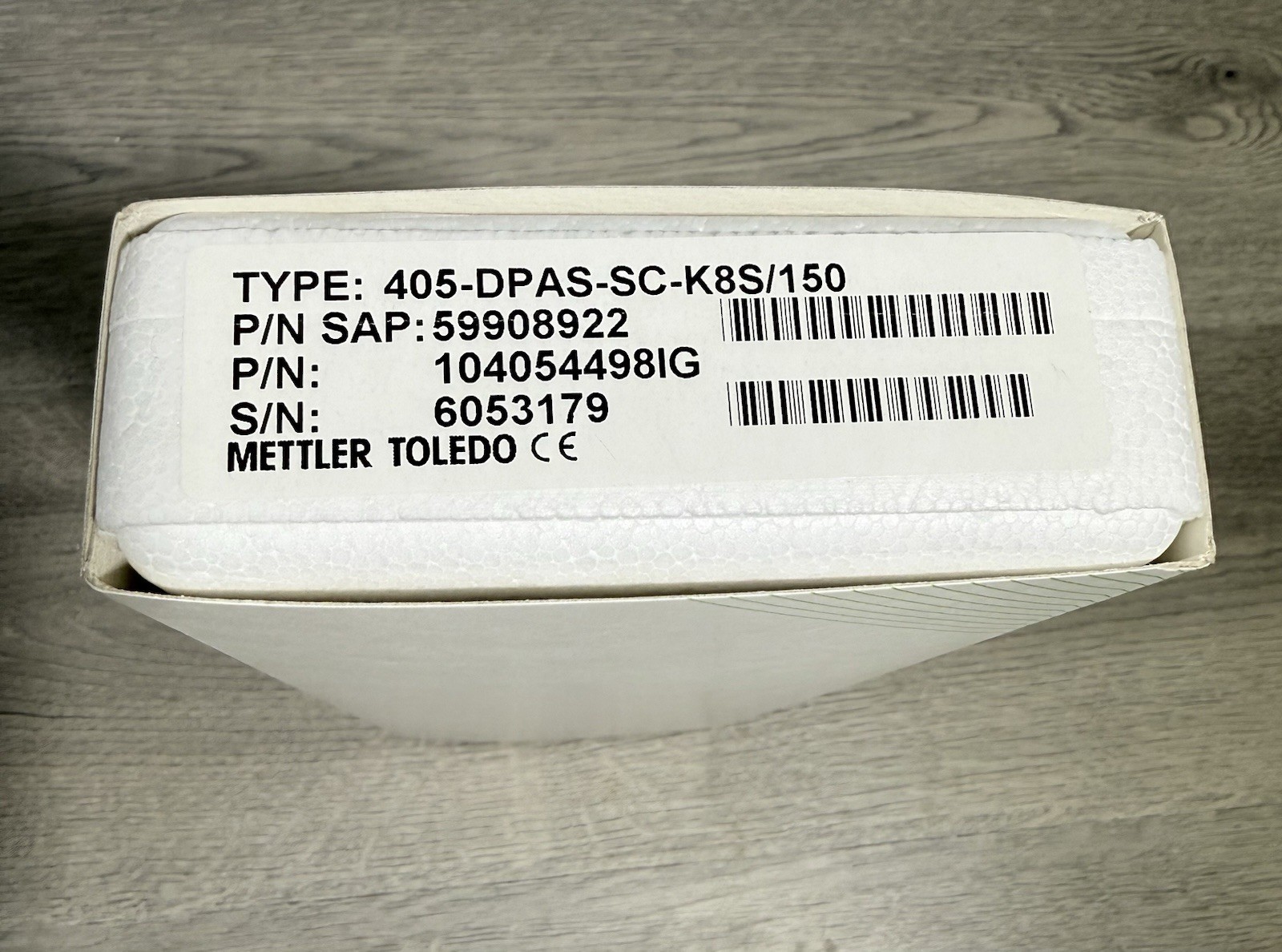 Mettler Toledo 405-DPAS-SC-K8S/150 Sensor Module MPN 104054498IG