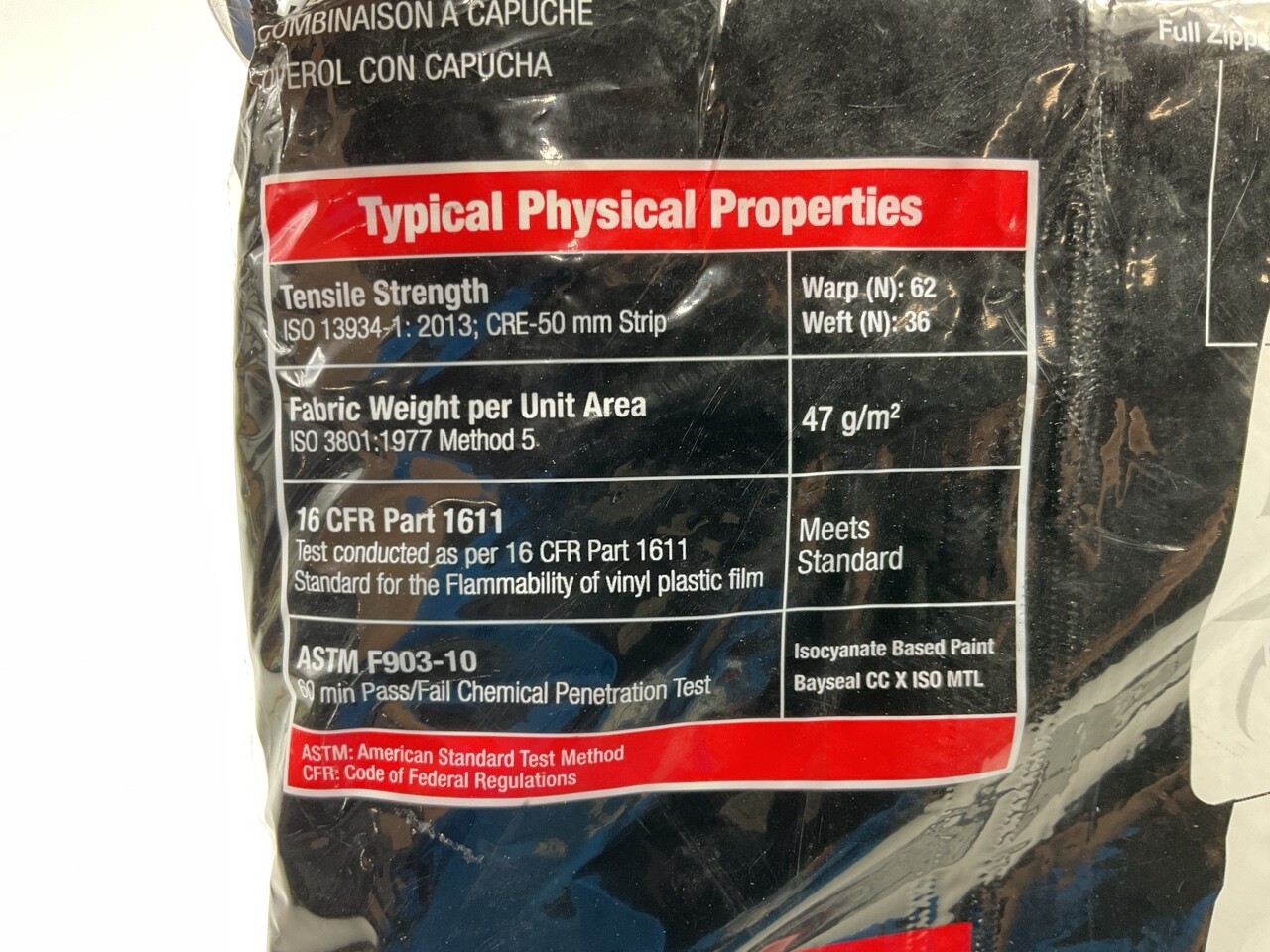 SAS 6896 Gen-Nex All-Purpose Hooded Professional Painter’s Coverall, XXX-Large
