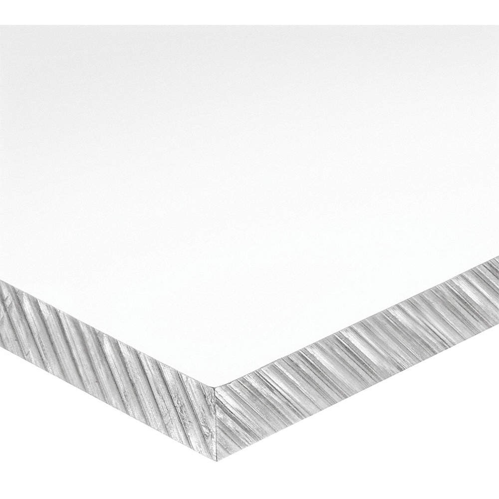GRAINGER APPROVED BULK-PS-CAC-342 PlstcSht,CstAcrylc,8″x12″,0.25″T,Clr,Clr 55TE7