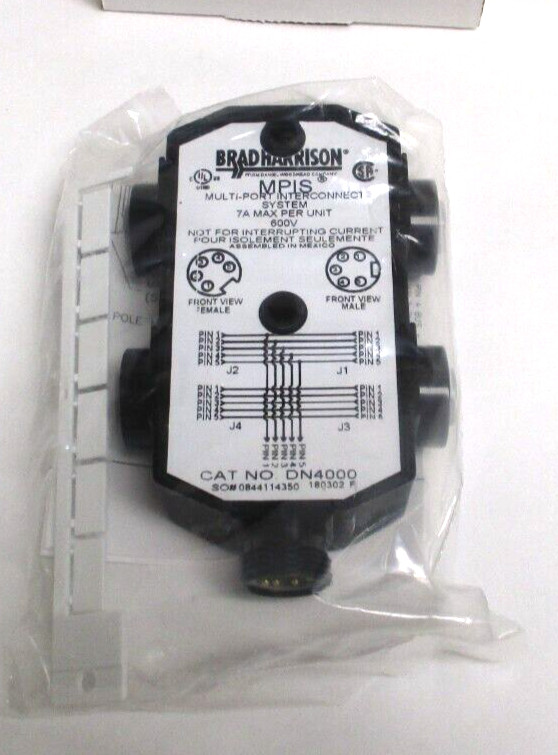 BRAD HARRISON MINI CHANGE MPIS 4 JUNCTION, 1300360005, CAT # DN4000, SURPLUS