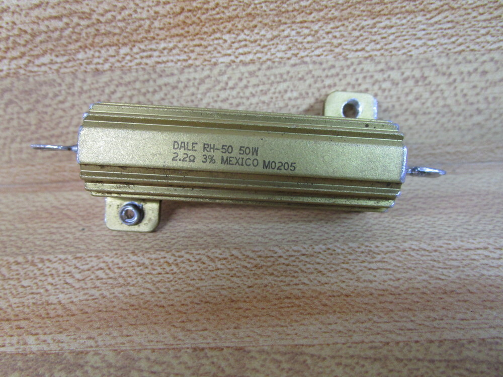 Dale Vishay RH-50 Resistor RH50 50Ω 2.2Ω 3% (Pack of 2)