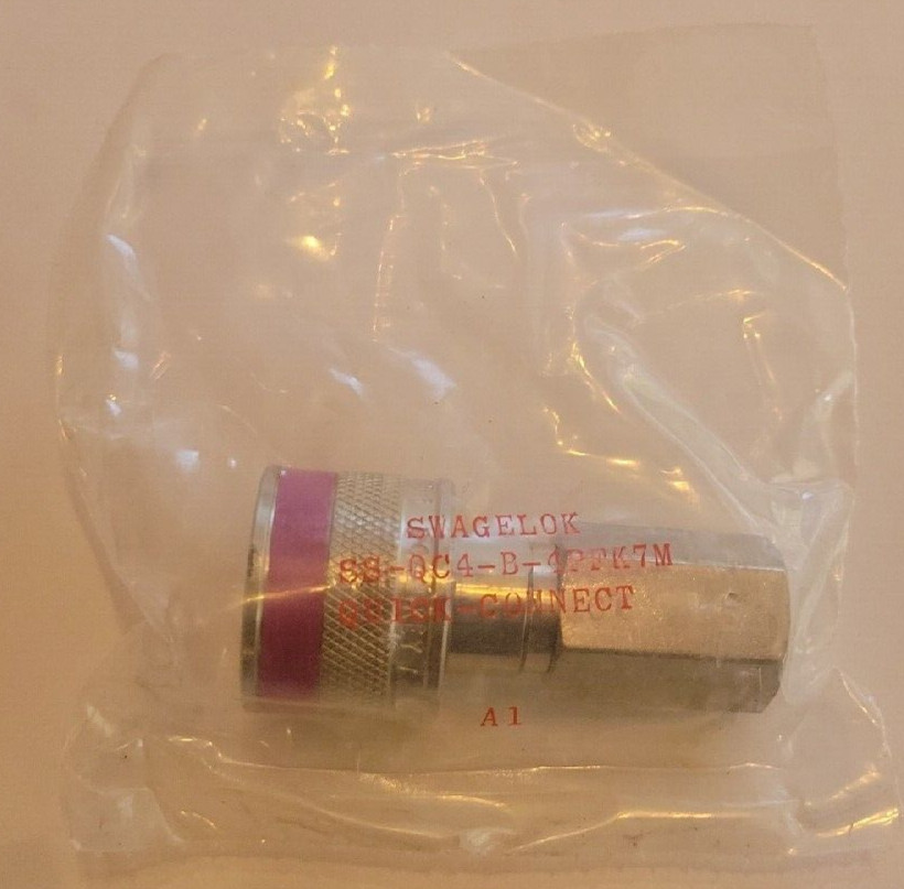 GENUINE Swagelok SS-QC4-B-4PFK7M Quick Connect FREE SHIPPING