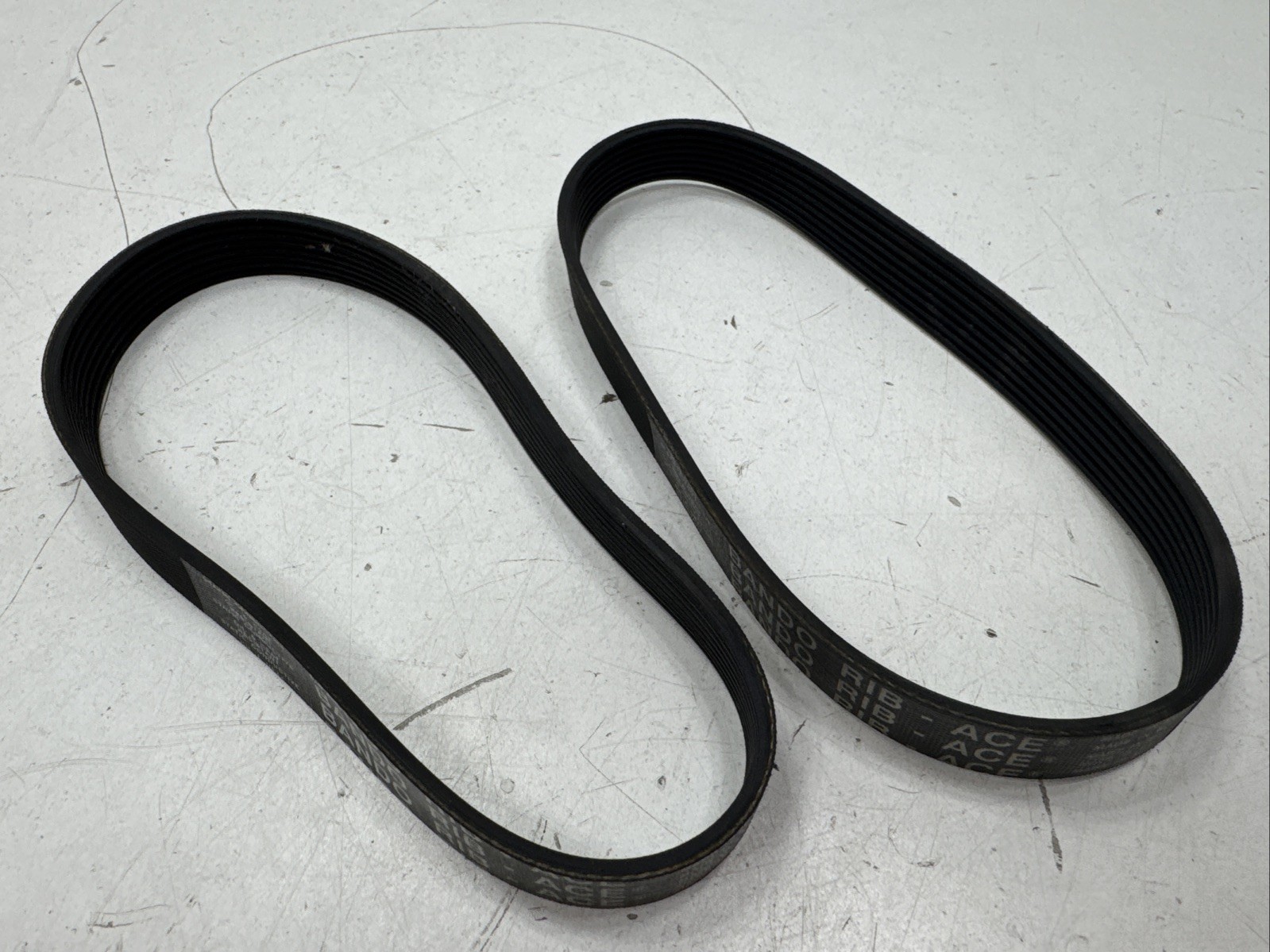 (Qty.2) Bando Rib-Ace 180J8 , 180-J-8 , 180J-8 , 180-J8 , Timing Belt