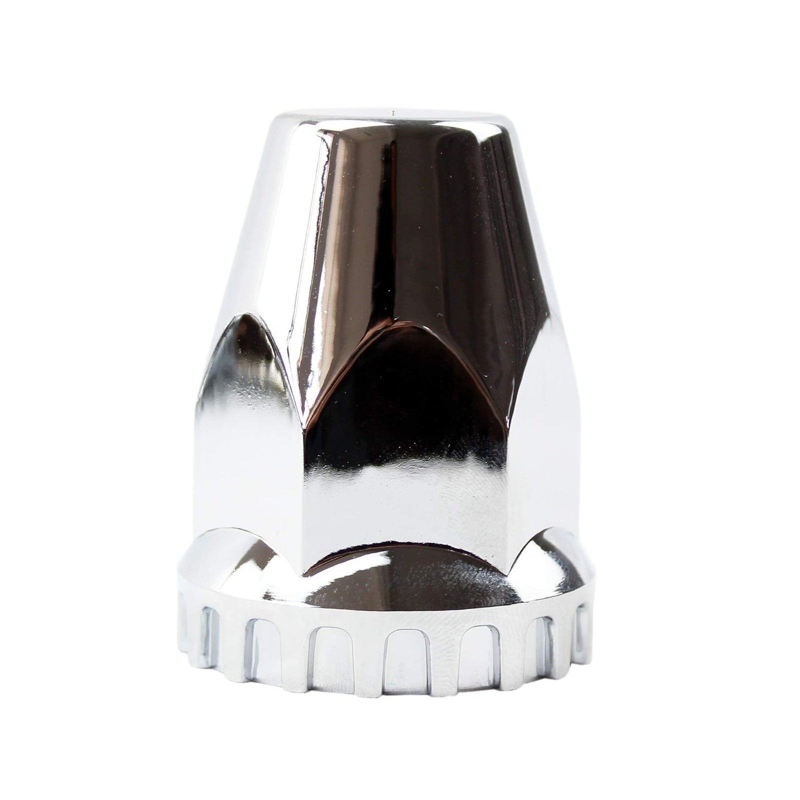 MRJLK Chrome ABS Complete Axle Cover Set with Standard Hub Caps and 33mm Scre…