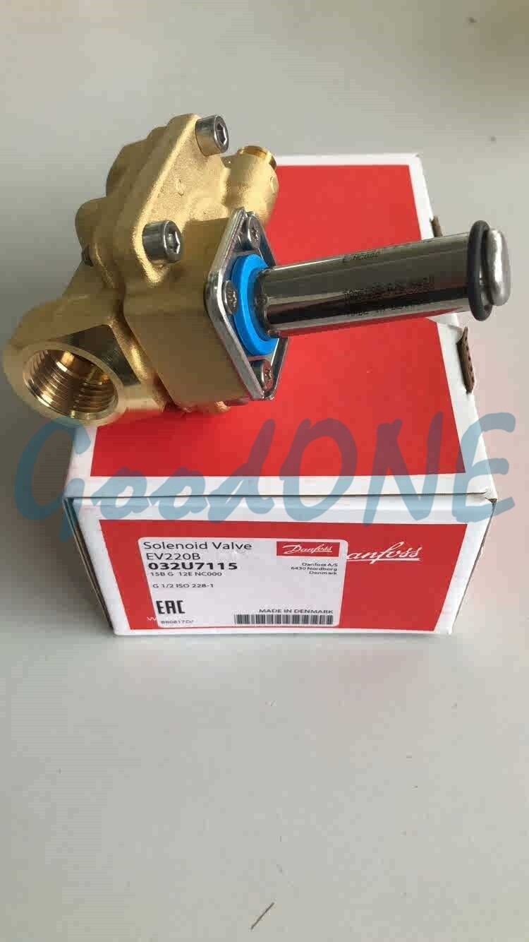 1PC New Danfoss 032U7115 Normally closed EV220B Pilot Operated Solenoid Valve