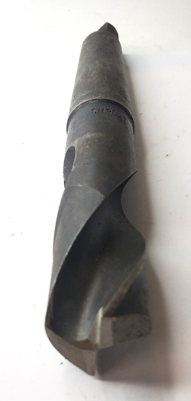 DORMER ENGLAND TAPERED SHANK DRILL BIT 1-3/16 HS 9-1/8″ OAL 4-1/8″ LOC 2 FLUTE