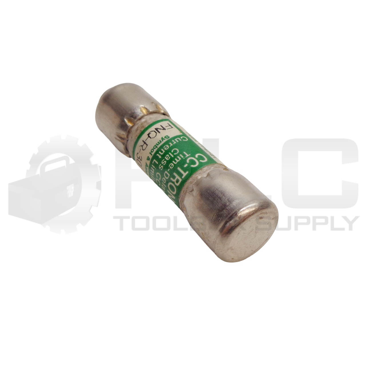 LOT OF 9 BUSSMANN FNQ-R-10 CC-TRON FUSES 10A 600VAC