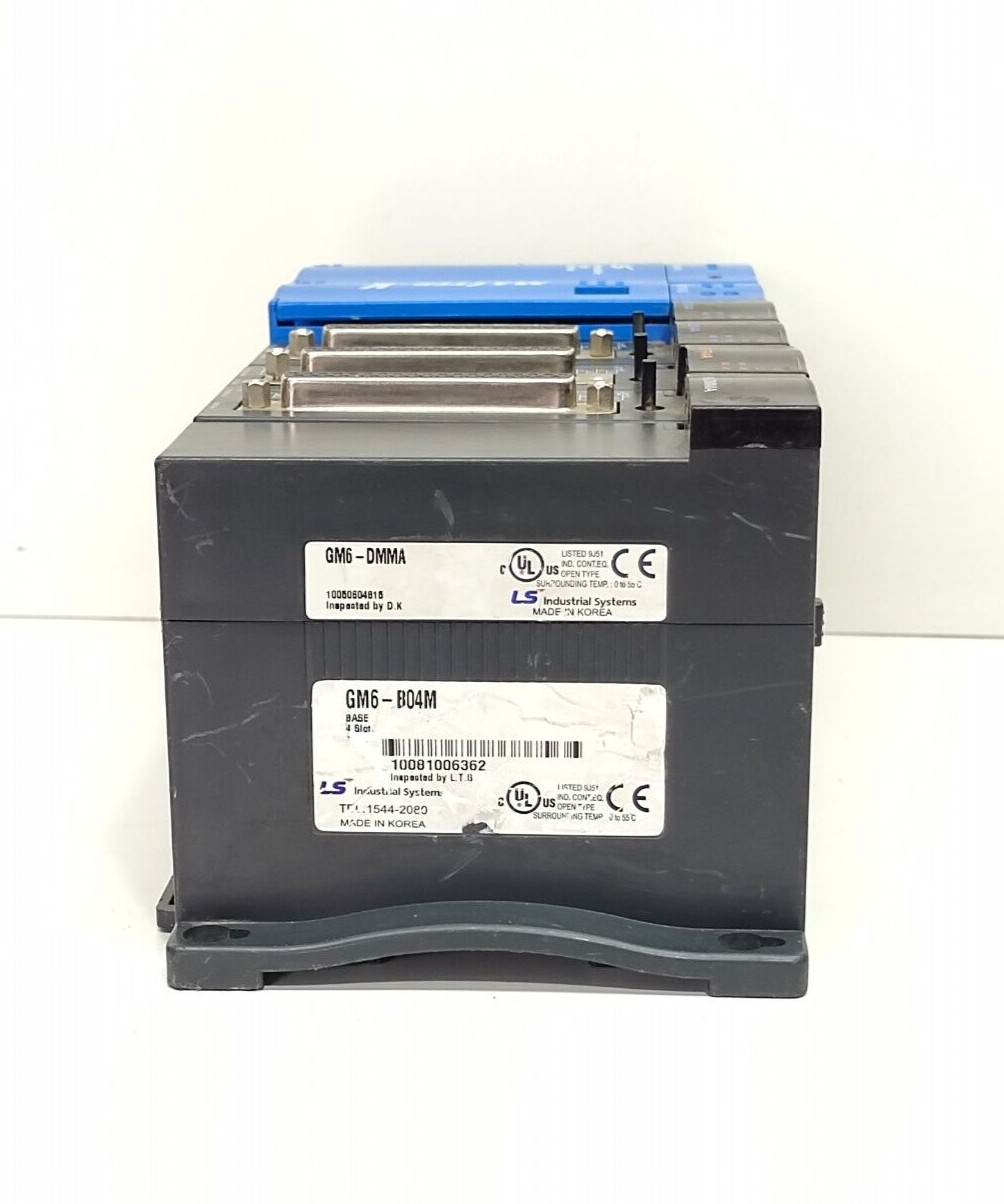 LS PLC Power Supply Module GM6-PAFA,WITH MODULE K3P-07AS,G6I-D24A,G6Q-TR4A,GM6-D
