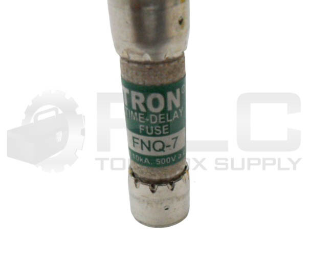 NEW BOX OF 10 BUSSMANN FNQ-7 TIME DELAY FUSE 7A 500VAC *READ*