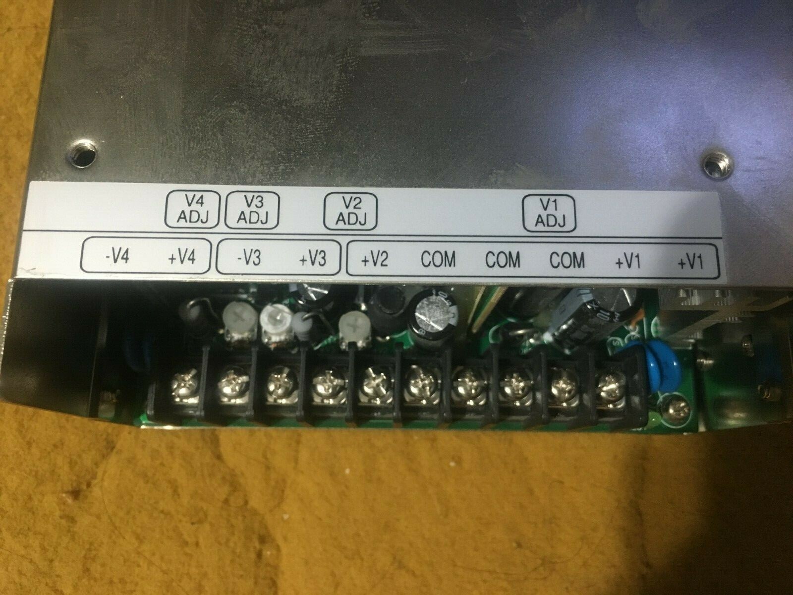 MW / MEANWELL / MEAN WELL QP-375-24CSM 100-240VAC to +24V/+5V/15V POWER SUPPLY