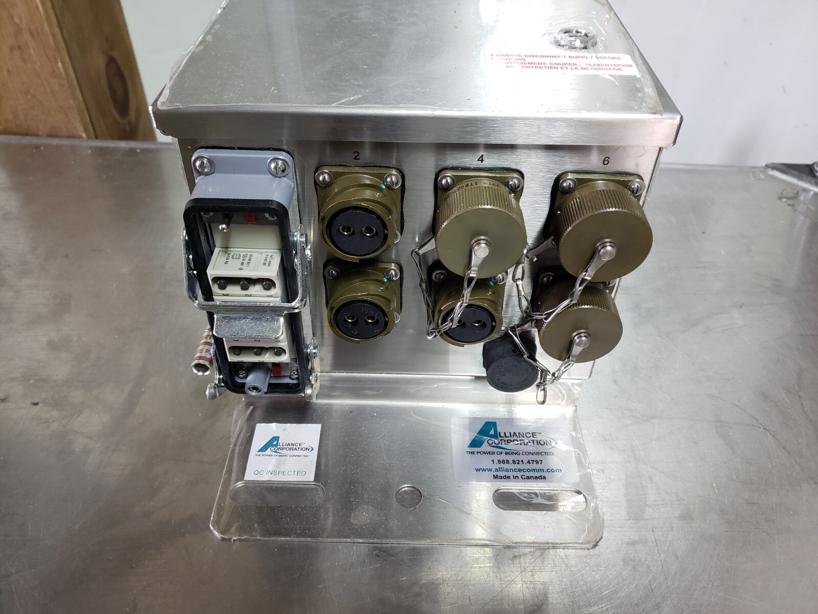 ALLIANCE CORP AC-JBOX03-DC-68 8 AWG DC POWER JUNCTION BOX NNB