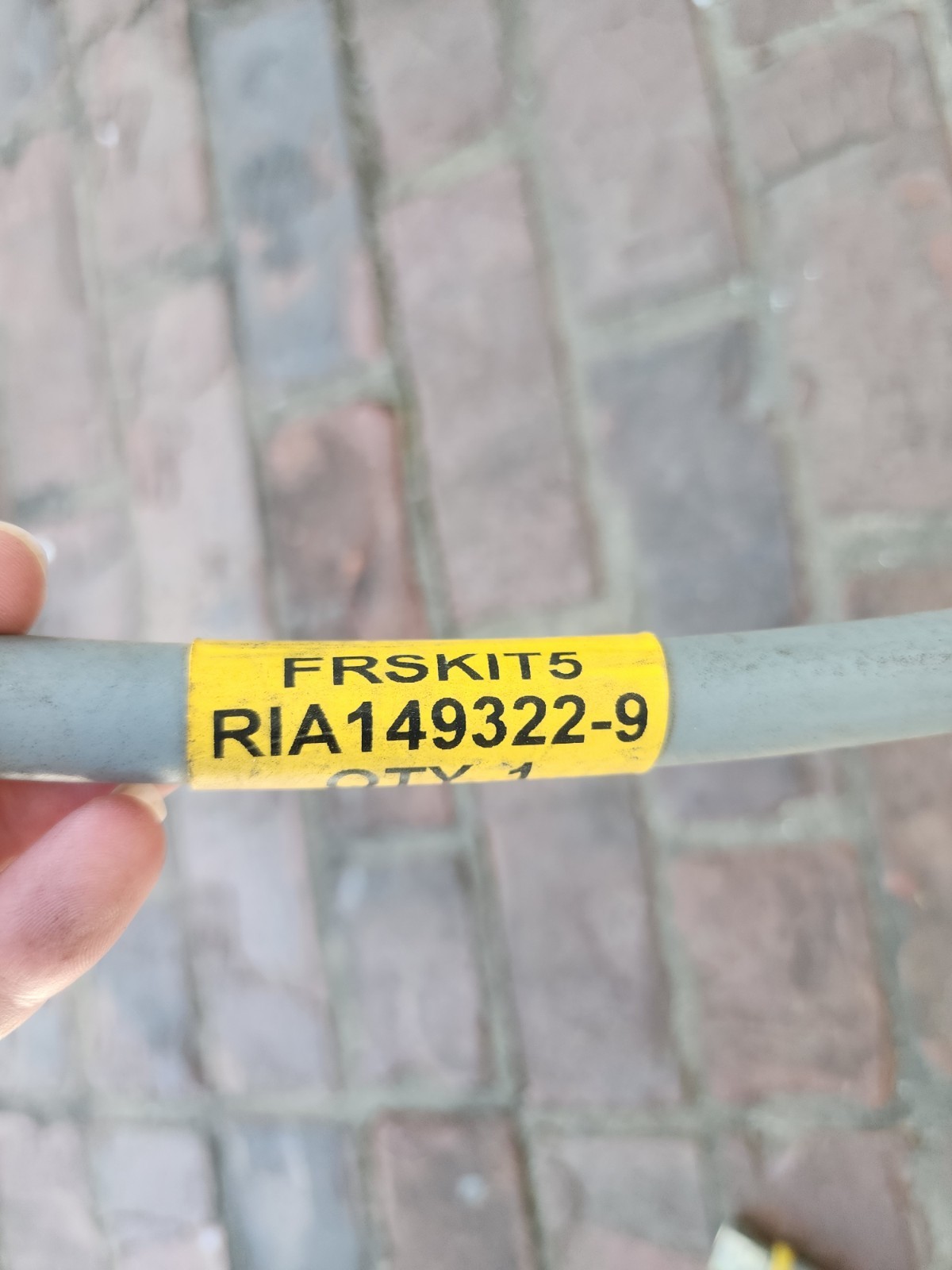 PARKER PUSH-LOK Plus 3/8″ 801-6-WP 2, 4 MPa Welding / Gas HOSE 22″ W/ FIT 350PSI