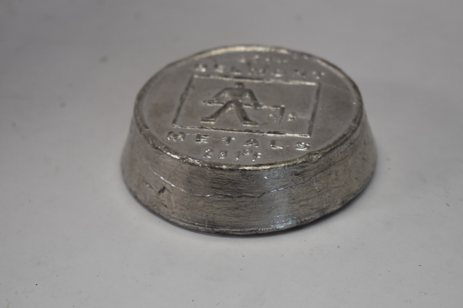 Belmont Metals 281° 2581 Low Melting Alloy Round Cake Ingot Replacement