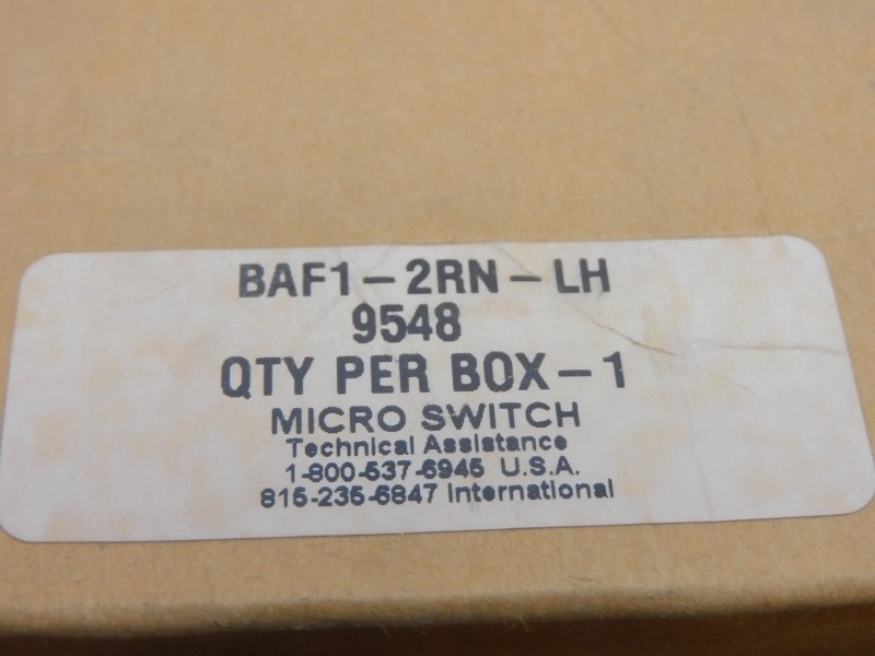 HONEYWELL BAF1-2RN-LH 480VAC 20A NSMP