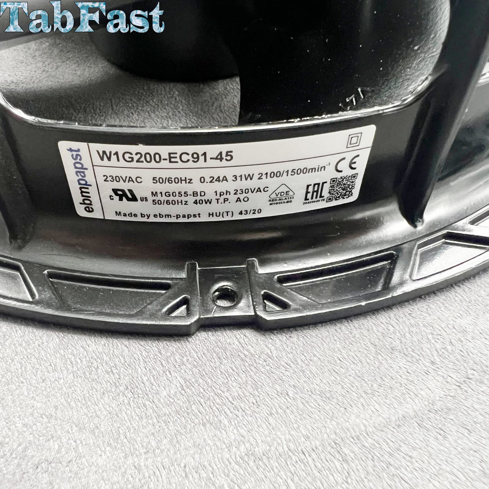 Brand New Cooling Fan W1G200-EC91-45 for ebmpapst
