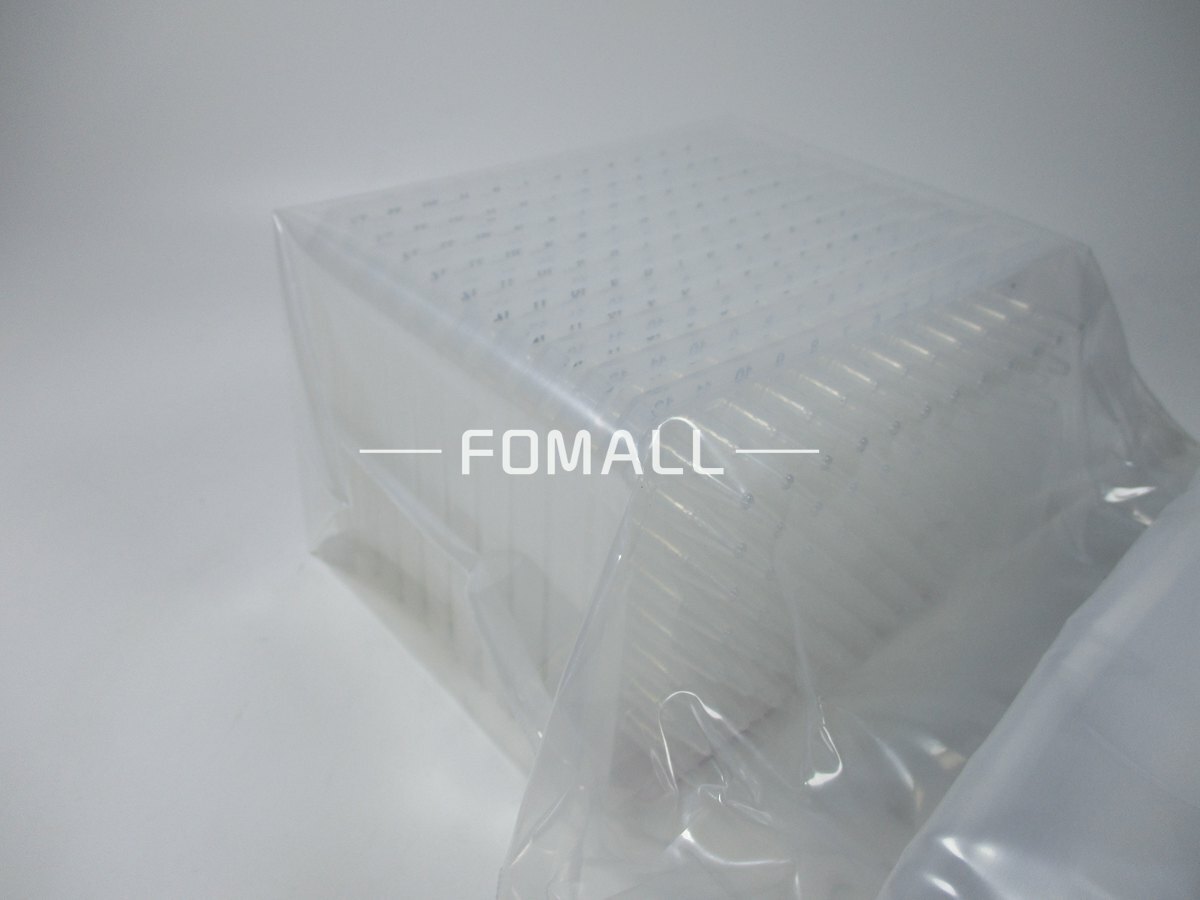 10 Plates/bag For AXYGEN 0.2ML transparent 96-well PCR plate PCR-96M2-HS-C