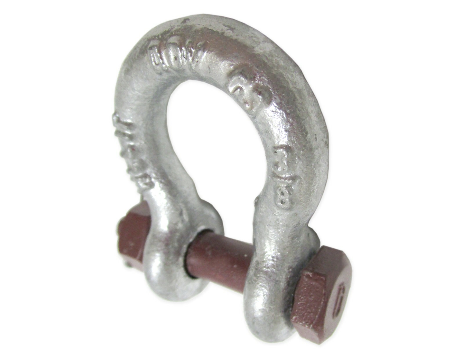 Two (2x) 3/8″ Safety Anchor Shackle D Ring Rigging Clevis 1 ton, 2000 lbs Lift