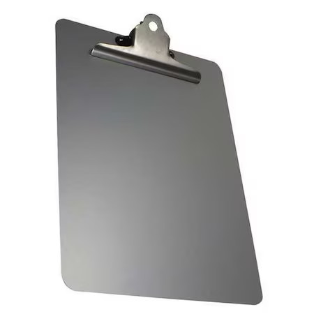 8-1/2″ X 11″ Clipboard, Silver, 300-O06-P45-A10