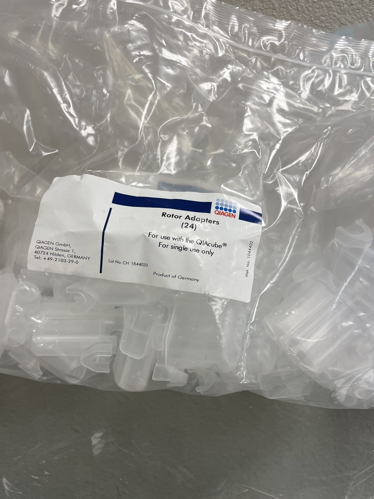 Qiagen Rotor Adapters, 1044402, 7 Bags Of 24