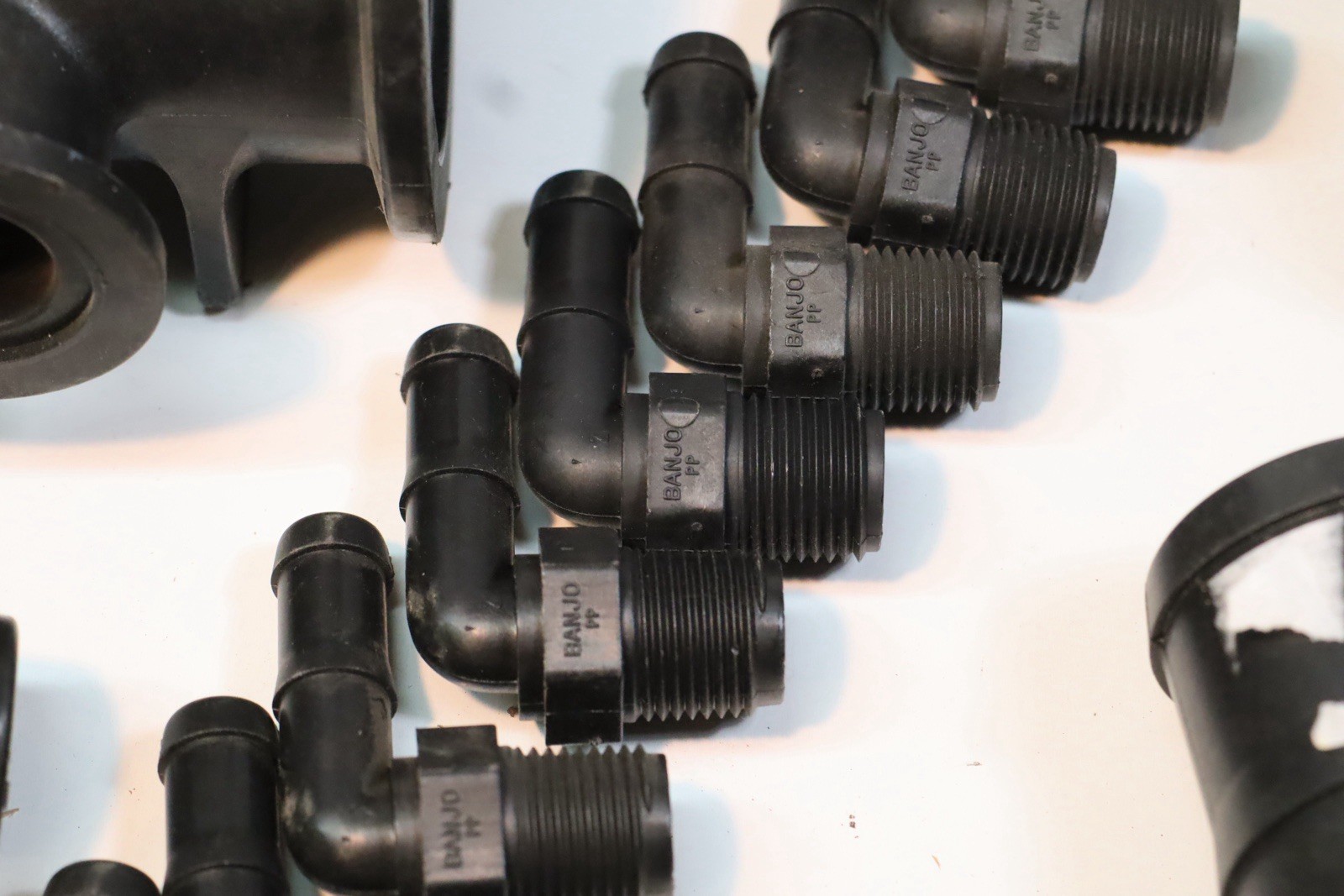 Lot Of Banjo Fittings M200/100 M200 TEE M200/125mpt Clamps/Gaskets 150G LS075-20