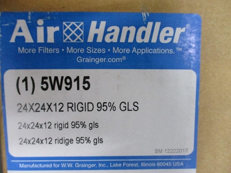 AIR HANDLER 5W915 24″X24″X12″ NSMP
