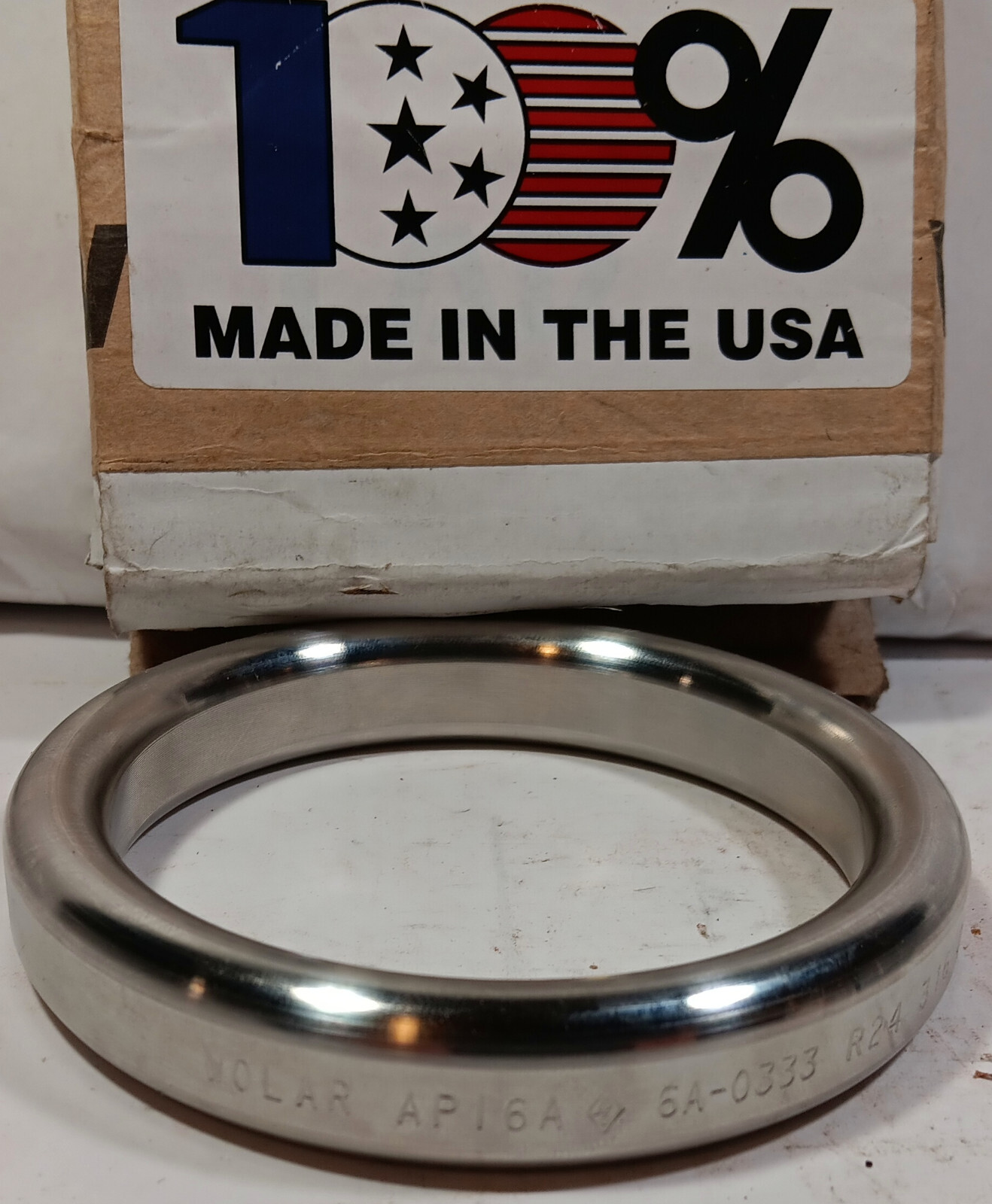 1 NEW WOLAR R24 AP16A 6A-0333 316 C 13624 OVAL RING GASKET NIB ***MAKE OFFER***