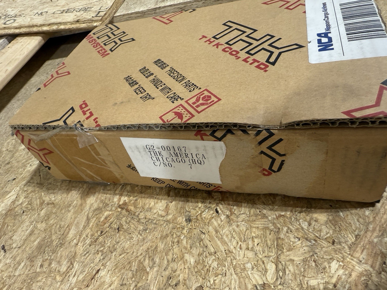 THK Linear Guide Slider SHW12HR (Box Of 8) (Unopened Boxes)