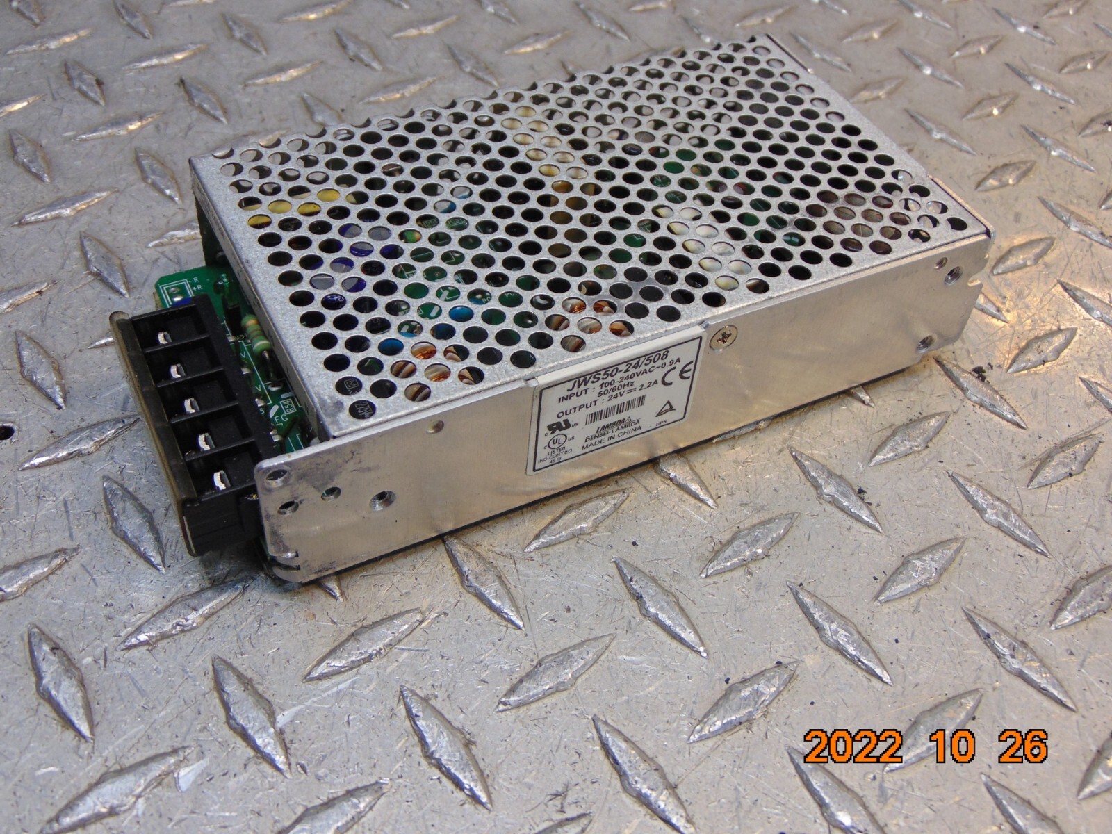 DENSEI-LAMBDA JWS50-24/508 POWER SUPPLY 24V 2.2A – QUANTITY – FREE SHIPPING