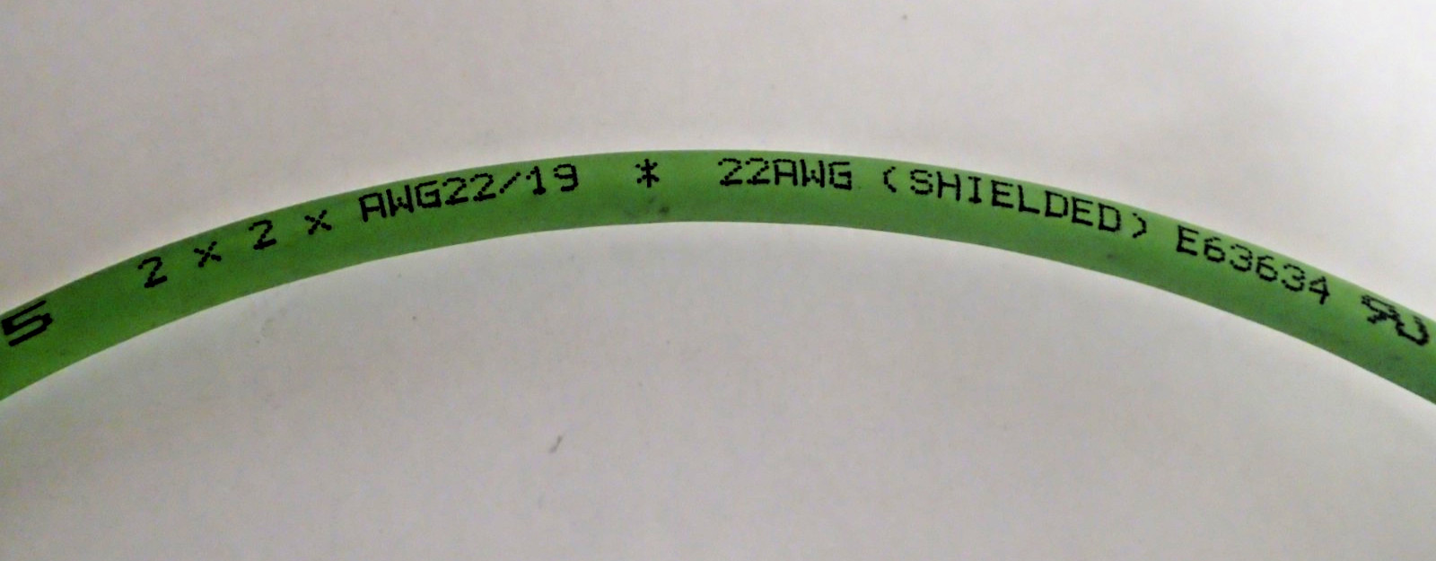 LAPP KABEL ETHERLINE TORSION CAT.5 52″ CABLE E63634 w/USB CONNECTERS LOT OF 5