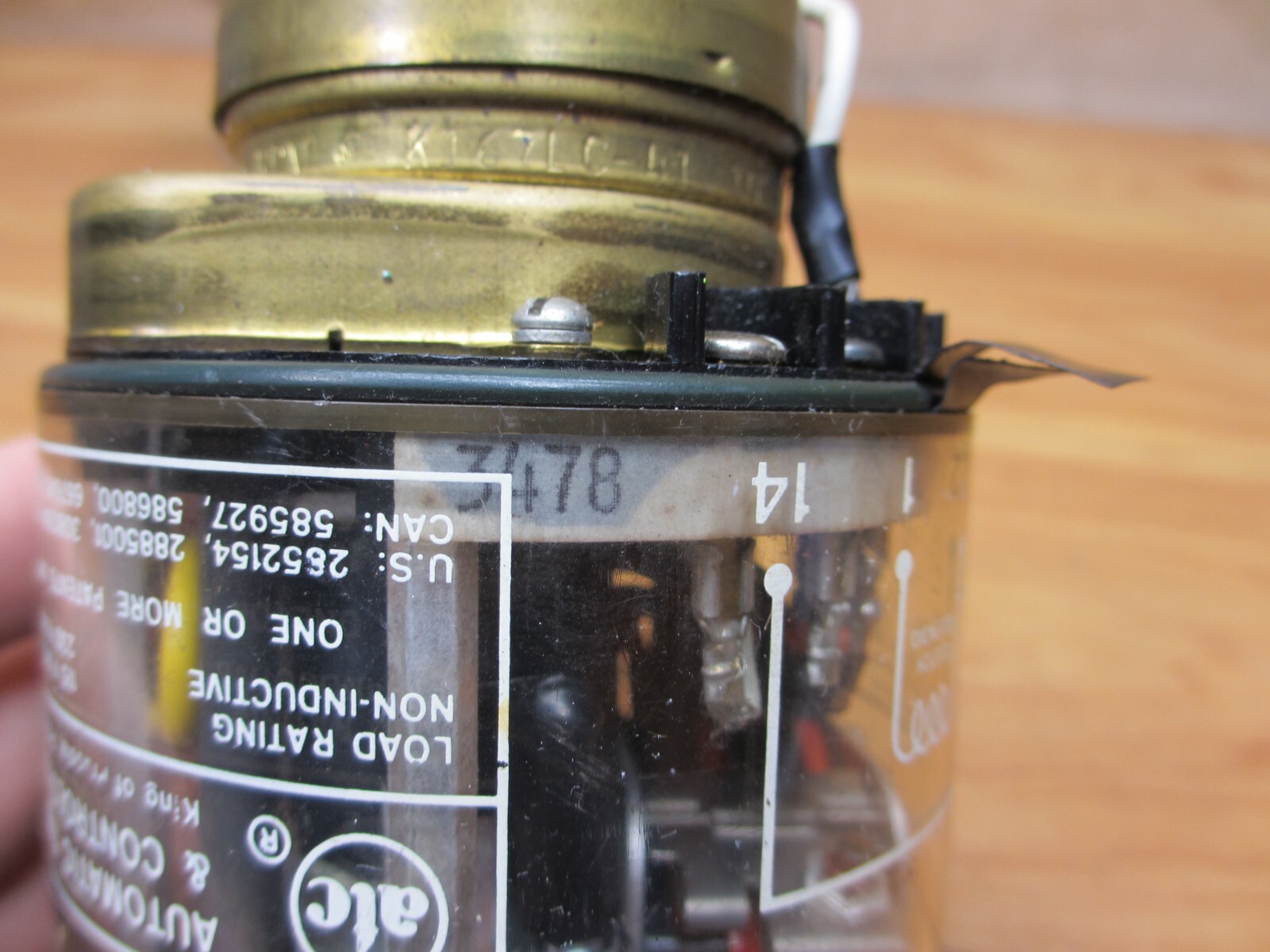 ATC 305C007A10XX *USED* 0-60 Sec Timer Automatic Timing & Controls