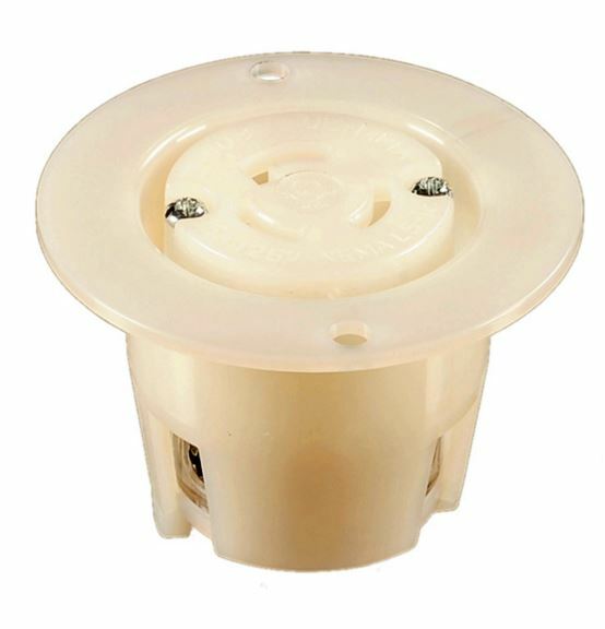 Locking Flanged Outlet, NEMA L5-15