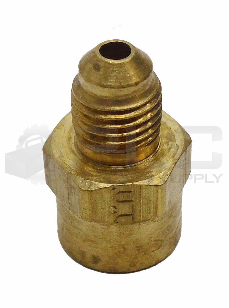 LOT OF 19 NEW PARKER 11/16″ ID X 7/16″ OD MALE FLARE FITTINGS BRASS