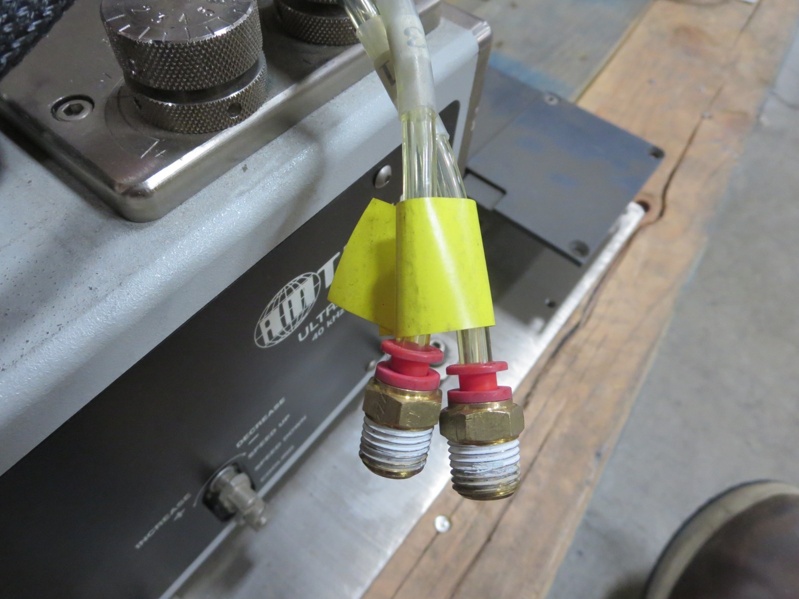AmTech UltraWeld 40 40KHZ Weld System ***See Pics *** For Parts &/Or Repair.