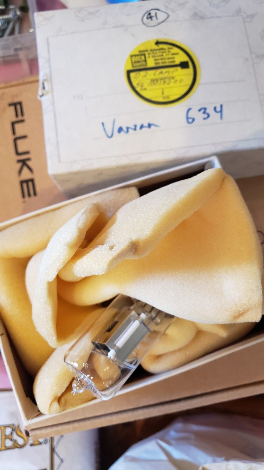 NEW Old Stock Buck Deuterium Lamp Light 4 UV Spectrophotometer 634 # L613-04 +