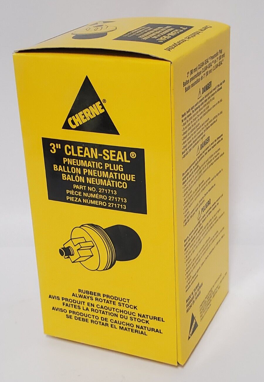 CHERNE CLEAN SEAL PNEUMATIC PLUG 271713