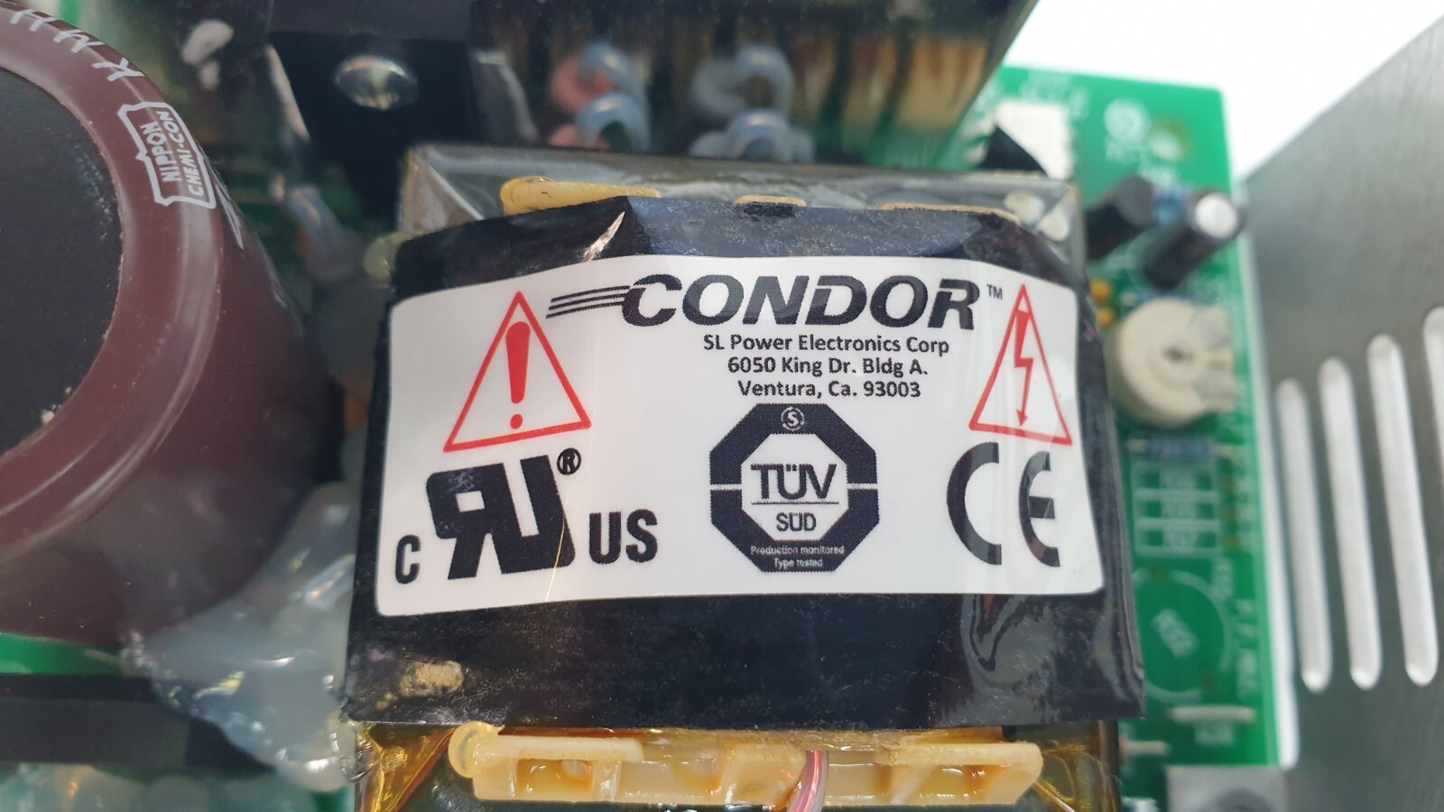 SL Power Electronics Condor GPC80EG Rev. B Power Supply Lumenis