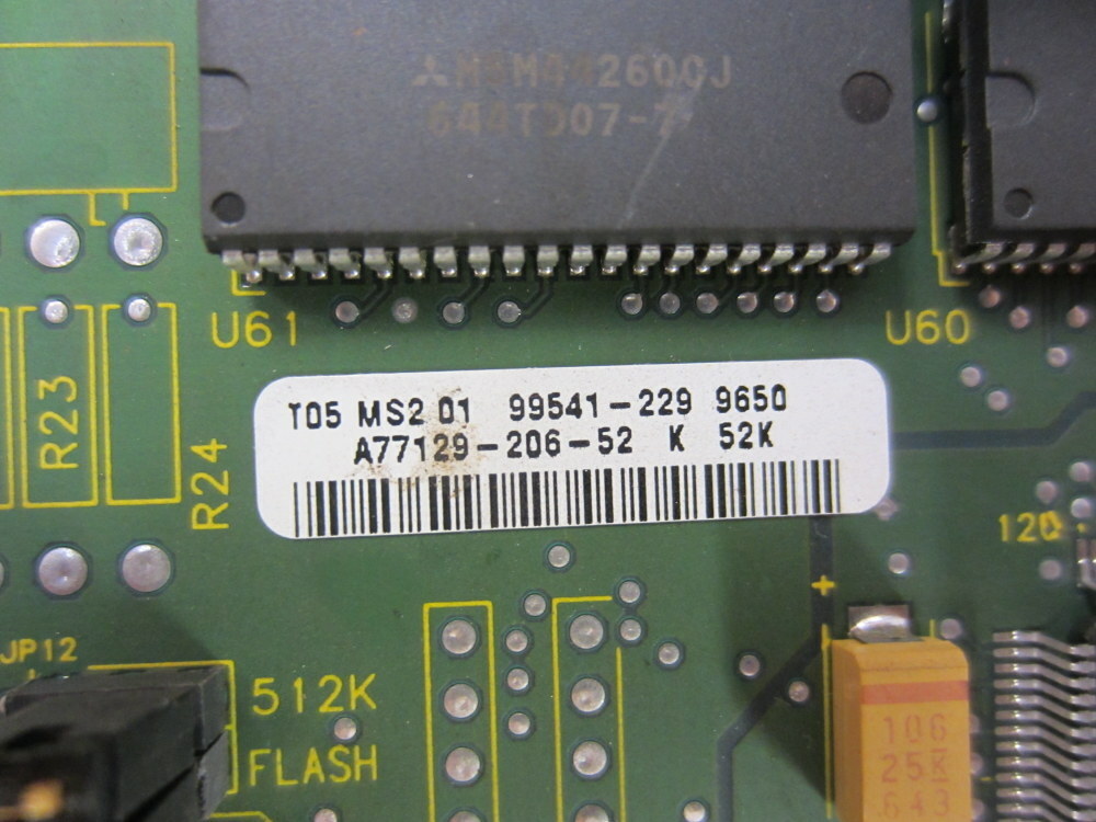 Allen Bradley 77129-206-52 PanelView Board 77129-207-52 #2 Non-Refundable