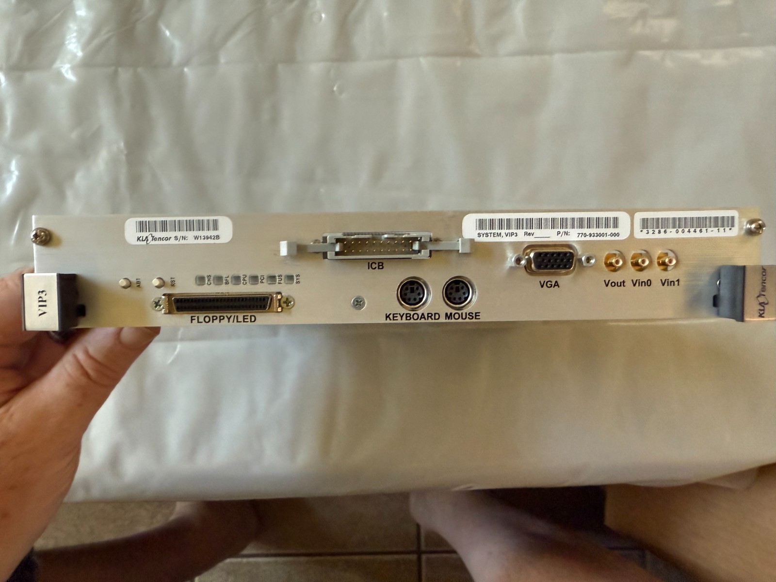 Tokyo Electron 3286-004461-11R VIP3 PCB