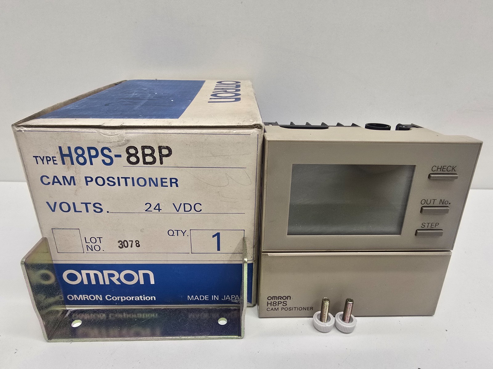 NEW IN BOX! OMRON 24VDC CAM POSITIONER H8PS-8BP