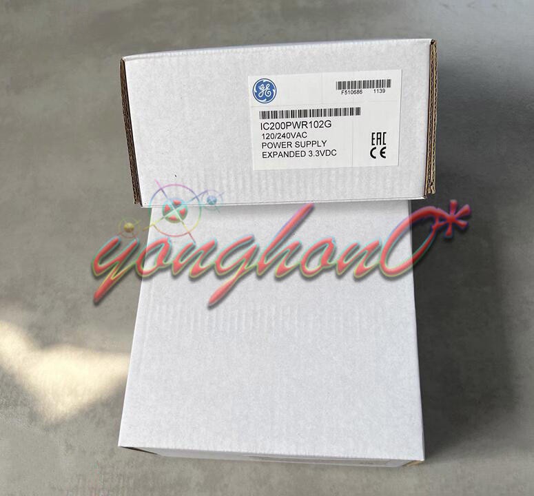 ONE NEW GE FANUC IC200PWR102 120/240VAC POWER SUPPLY EXPANDED 3.3VDC