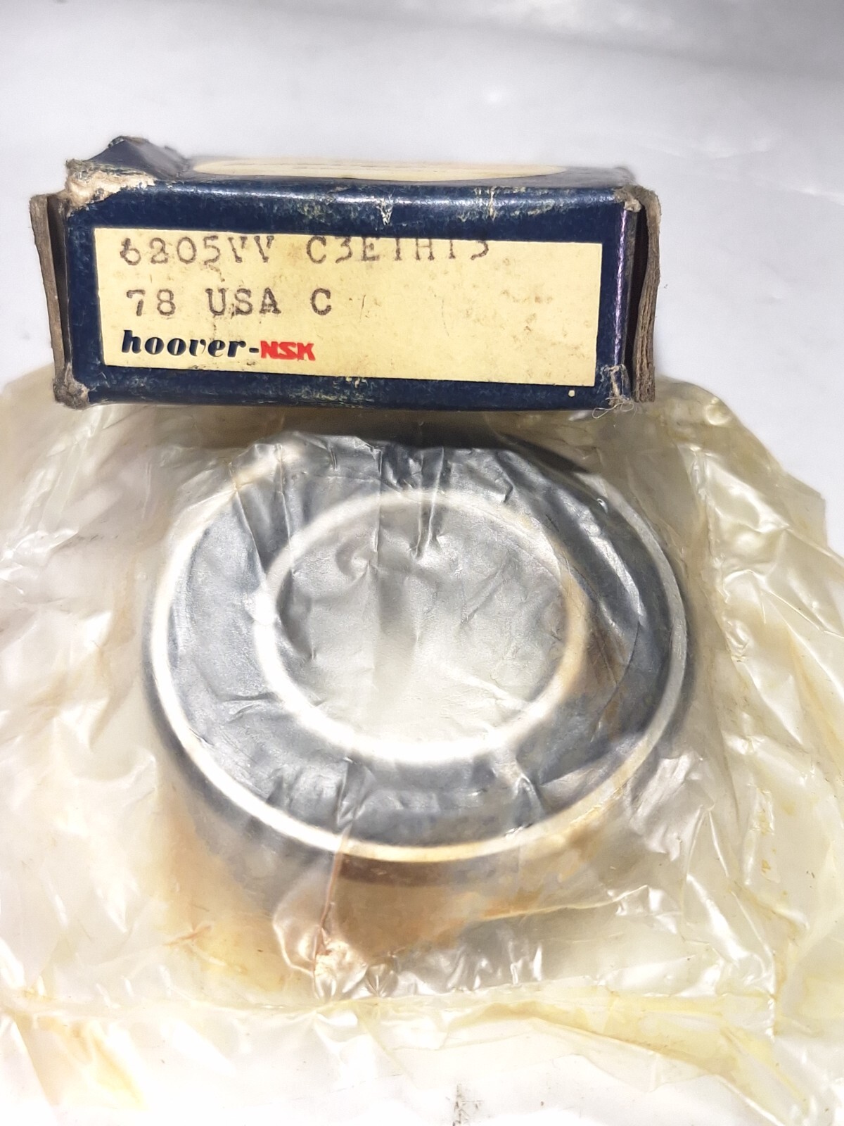 NSK HOOVER 6205VV C3E1HT3 SEALED RADIAL BALL BEARING – MADE IN USA