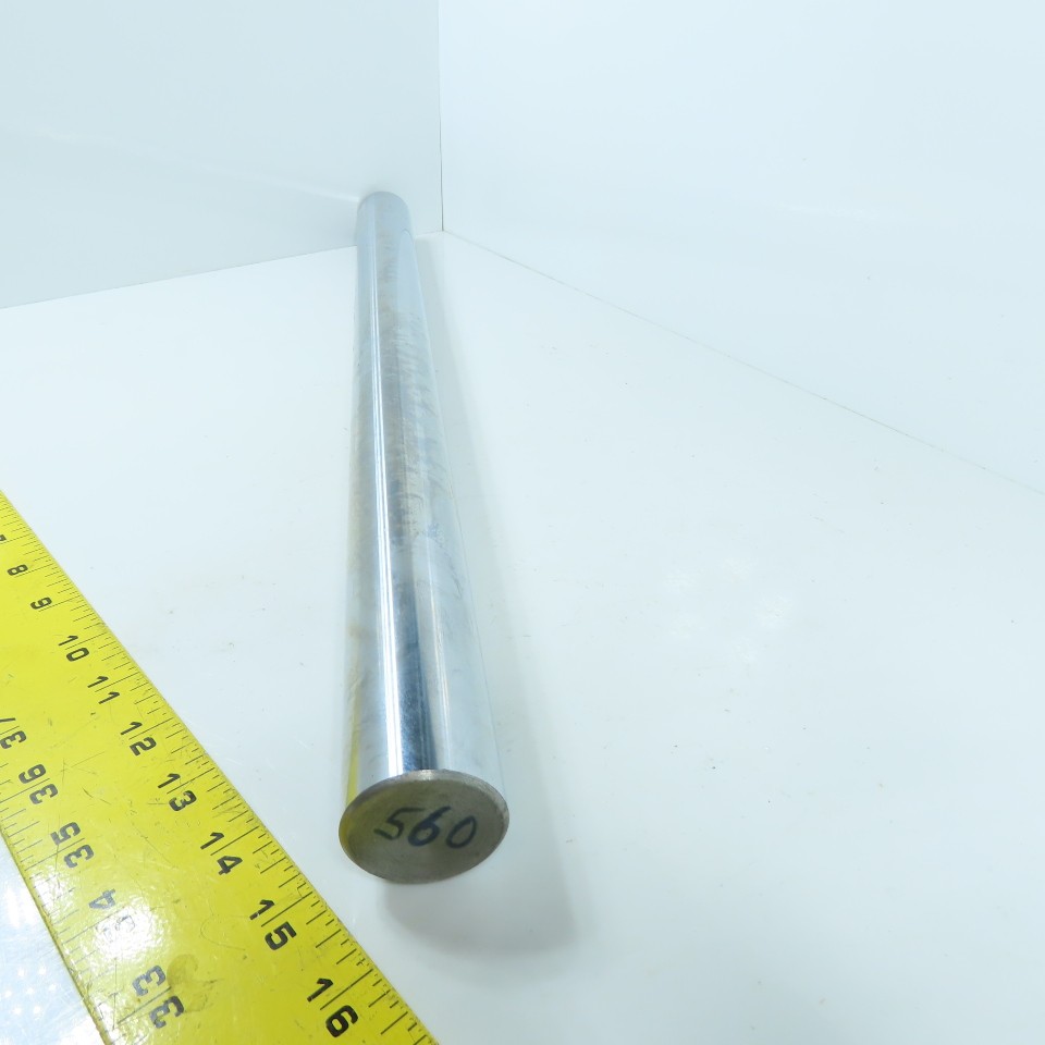 40mm 1.575″ x 22″ Hardened Tool Steel Round Bar Stock Guide Rod