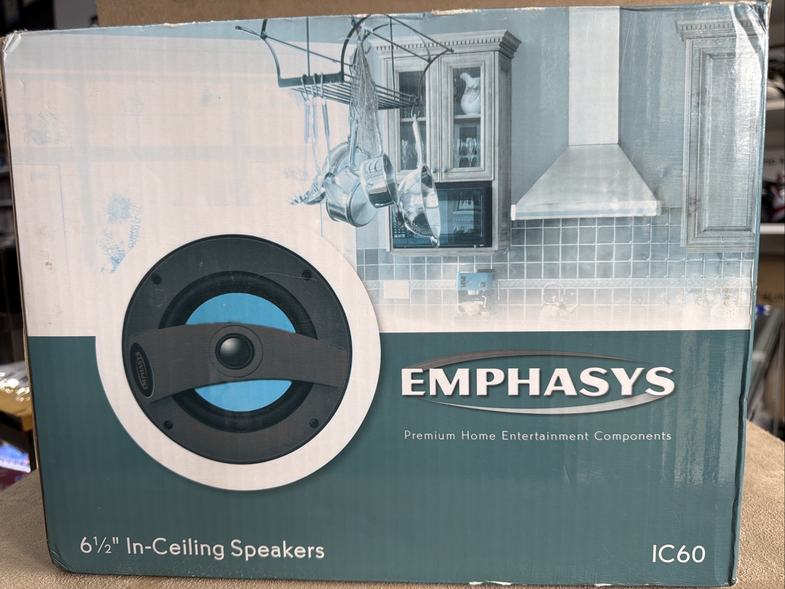 NIB Emphasys IC60 6.5″ In-Ceiling Speakers FREE SHIPPING