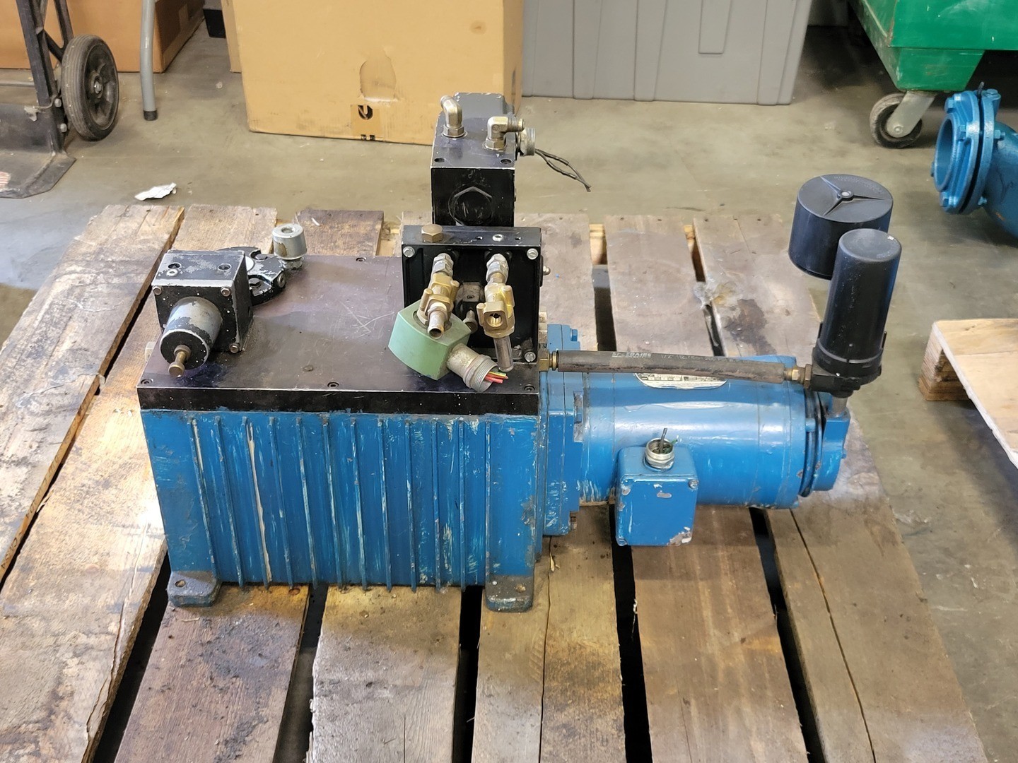 Fife P50-1GMA22YA 1/2 hp Pneumohydraulic Power Unit
