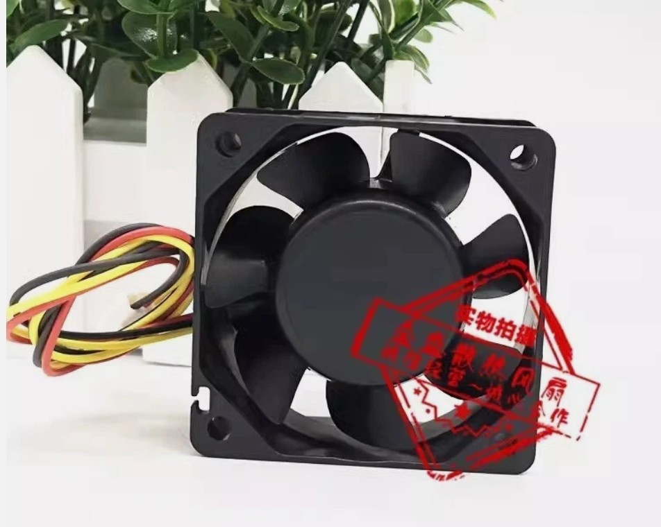 Sanyo 109R0612S4D13 6025 DC12V 0.17A 6CM 3-Pin Dual Ball Cooling Fan