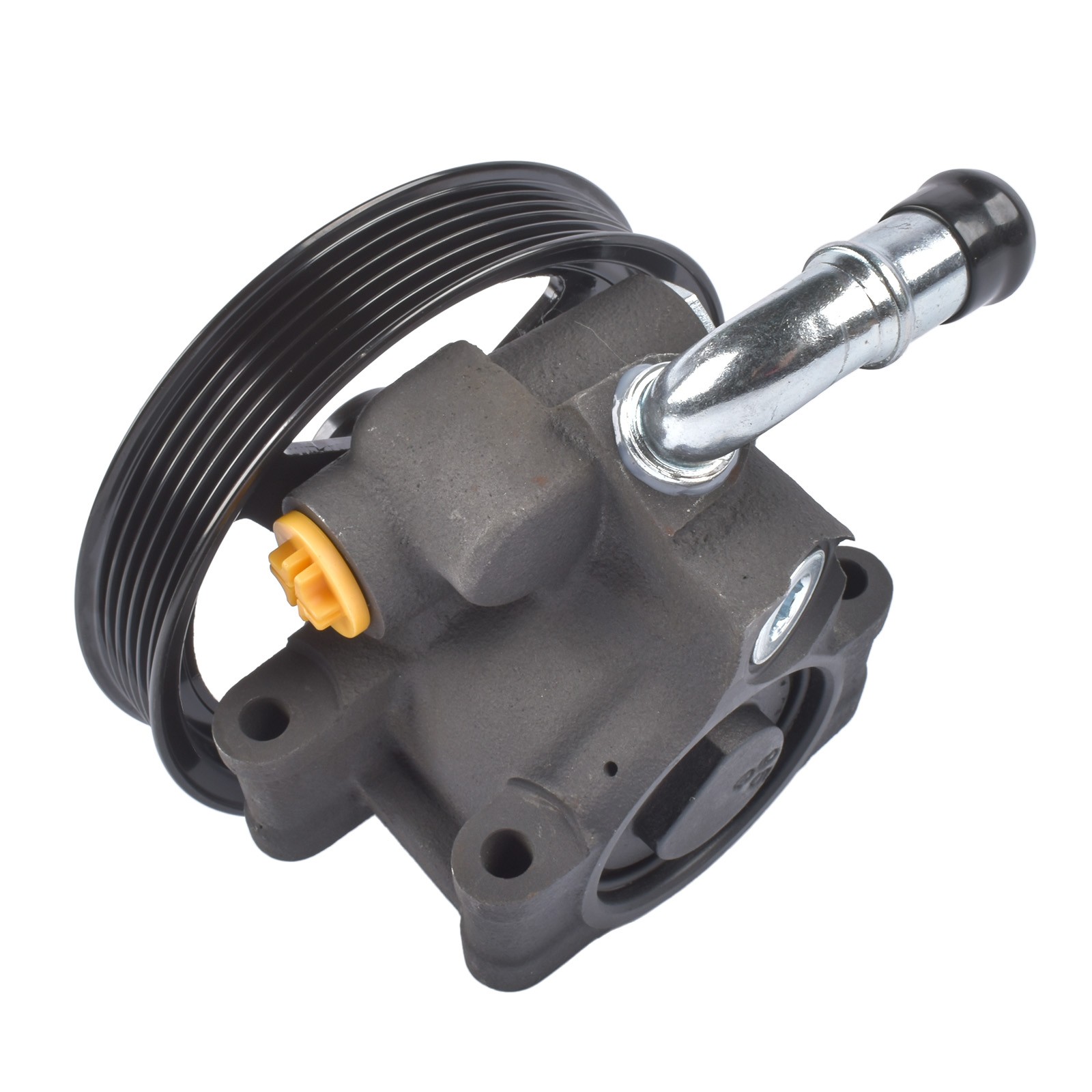 Power Steering Pump w/ Pulley Replacement for Ford E-150 Super Duty 1997-2007