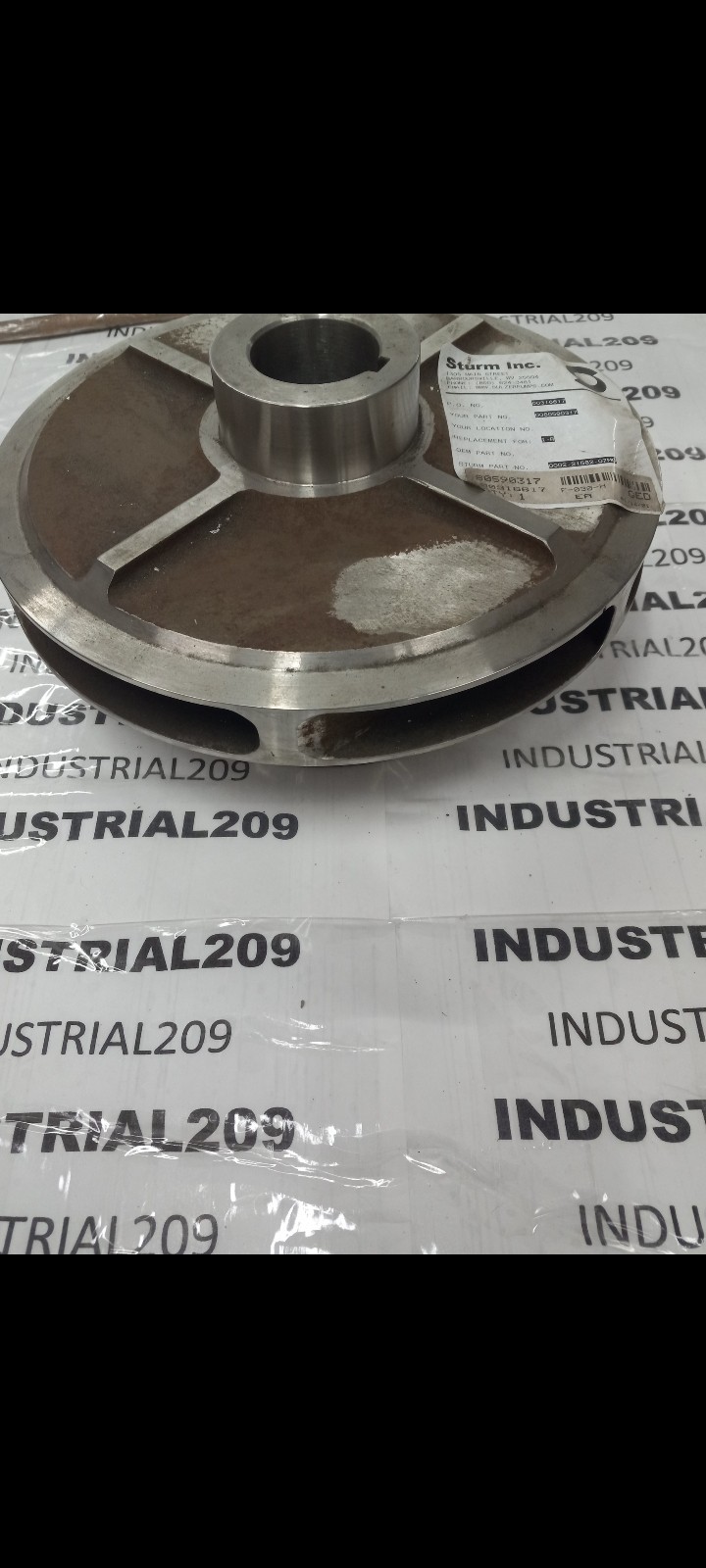 STURM SULZER PUMP IMPELLER 008590317