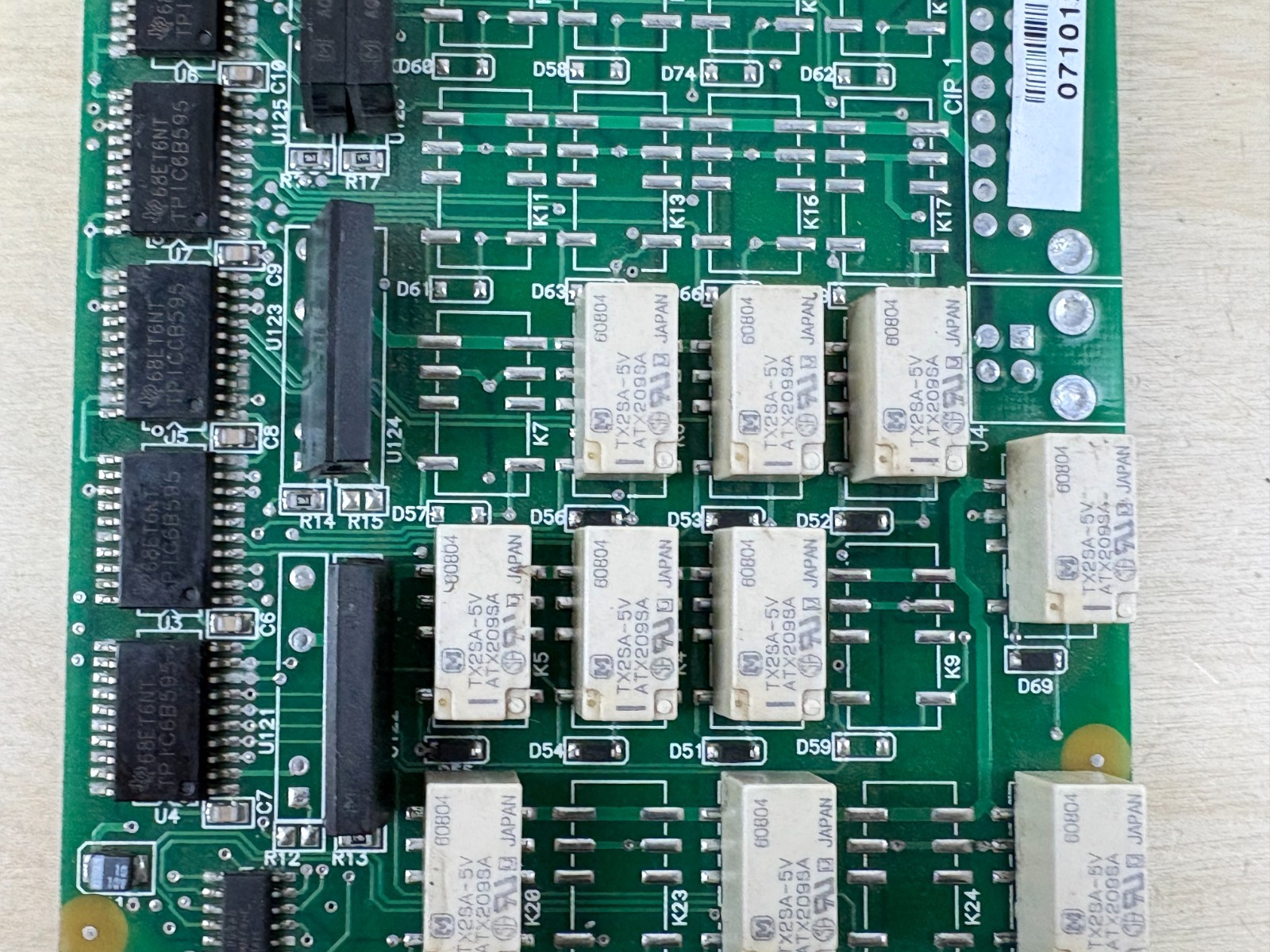 Lancer FBD 16-2085-0002 Rev B DIO Board, 16-2084-001