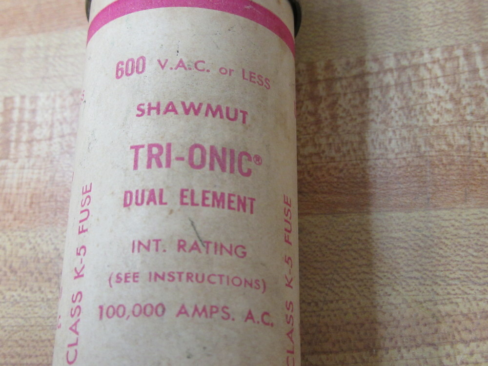 Shawmut Tri-Onic TRS150 Dual Element Fuse